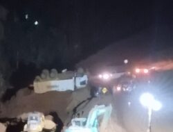 Kecelakaan Kerja Kembali Terjadi di Konawe Utara, Dump Truck Terbalik di Site PT Hillcon