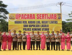 Rotasi Pejabat di Polres Konawe Utara, Kapolres: Mutasi Jabatan Adalah Hal Biasa