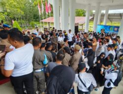 Ribuan CPPPK Konawe Geruduk Kantor Bupati, Tuntut SK Pengangkatan Segera Diterbitkan