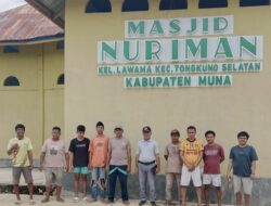 Peduli Air Bersih, Kanit Samapta Polsek Tongkuno Selatan Bangun Sumur Bor Untuk Warga dan Rumah Ibadah