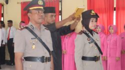 Kapolsek KP3 Raha Resmi Berganti, Polres Muna Gelar Sertijab