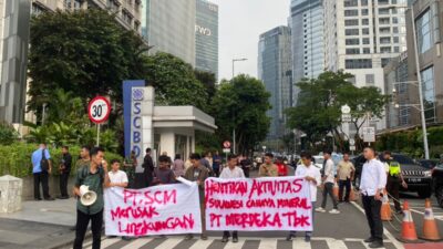 PERANTARA Desak Pemerintah Cabut Izin PT SCM, Diduga Jadi Biang Banjir dan Perusak Lingkungan di Konawe