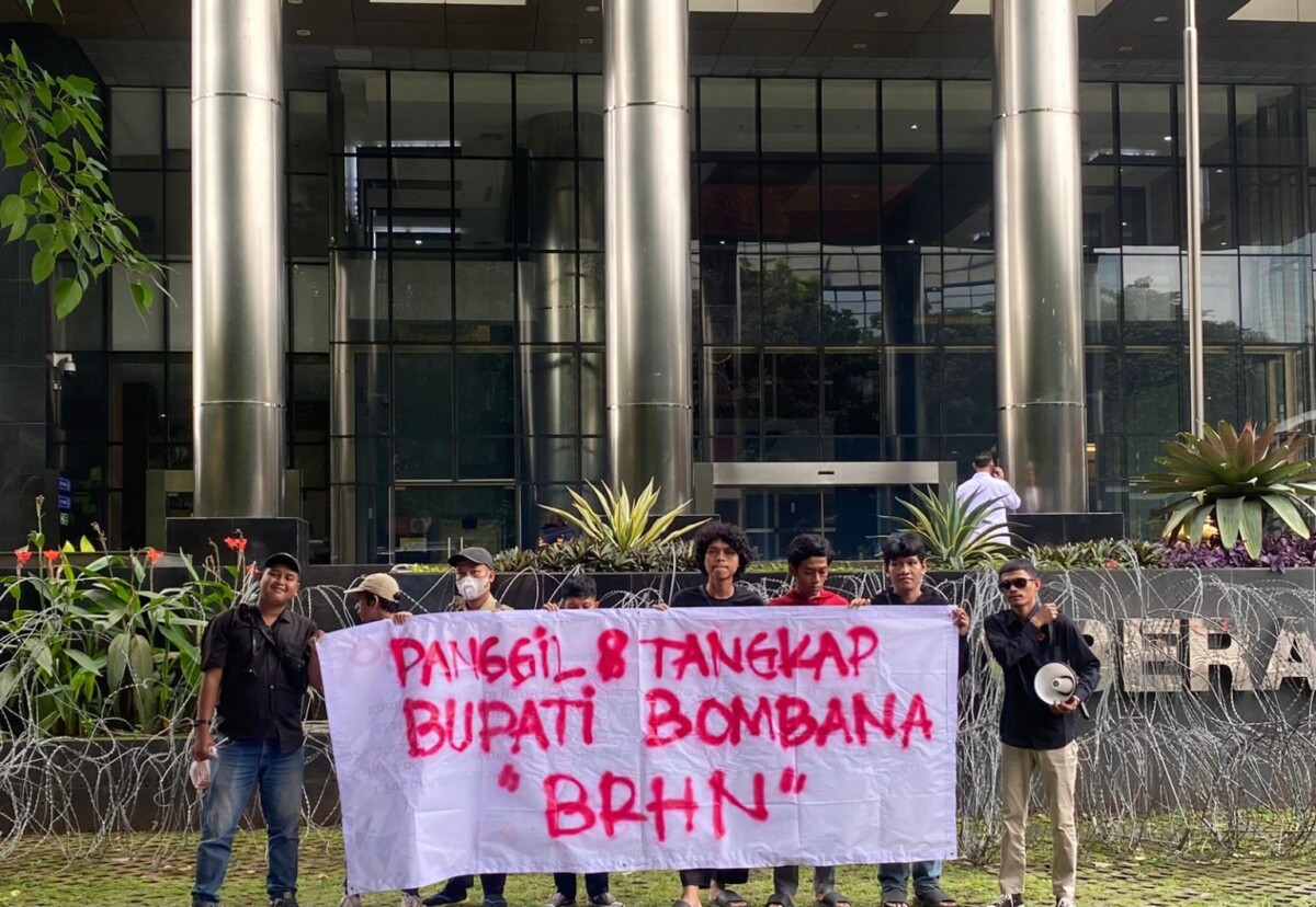 Aksi Jilid II di KPK, Mahasiswa Minta Untuk Menetapkan BRHN sebagai Tersangka