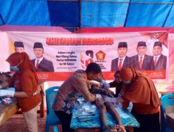 Peringati HUT Gerindra ke-18, La Isra Gelar Sunatan Massal Gratis di Muna