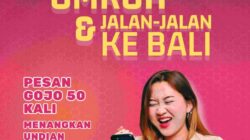 Gunakan Layanan 50 Kali, Pelanggan Gojo Dapat Kupon Undian Umrah dan Liburan ke Bali