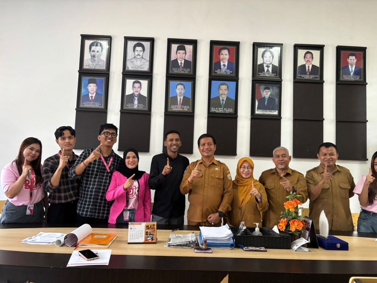 SMA Negeri 1 Kendari Gandeng Gojo, Dorong Layanan dan Edukasi Digital di Sekolah