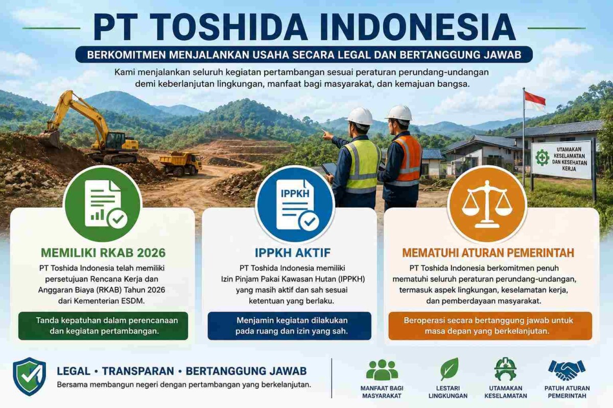 Kuasa Hukum PT Toshida Indonesia Minta Polemik Tambang di Pomalaa Tidak Digiring Opini Sepihak