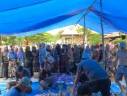 Bahtra Banong Kurban Sapi Jumbo Lebih dari 1 Ton di Konawe