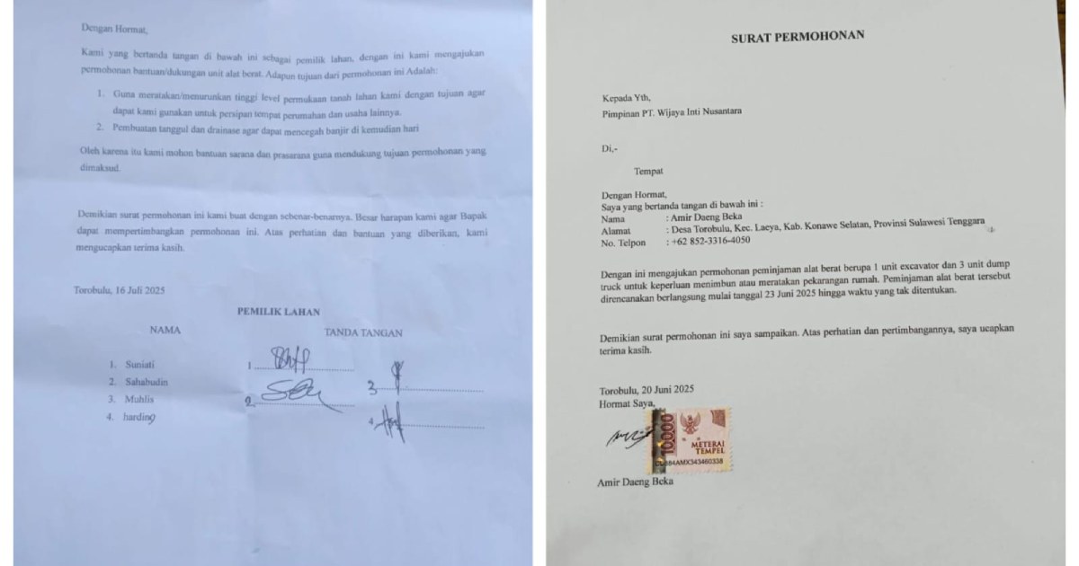 PT WIN Bersama Warga Perbaiki Drainase dan Lingkungan Permukiman