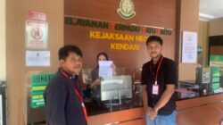 KSBSI Kendari Laporkan CV Indo Tamaya Terkait Dugaan Penyimpangan Anggaran Jasa Cleaning Service ke Kejari