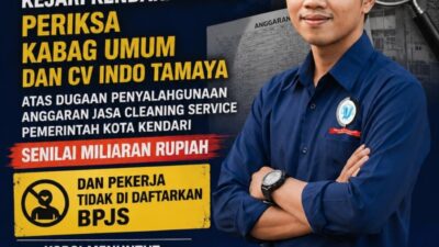 KSBSI Desak Kejari Usut Dugaan Penyimpangan Anggaran Cleaning Service di Pemkot Kendari