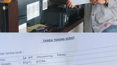 AMPK Sultra Laporkan Dugaan Penyimpangan Anggaran di Dinas Pendidikan dan PUPR Kolaka Timur ke Kejati Sultra