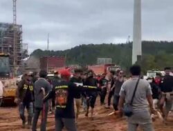 Viral Video Keributan di Area PT IPIP, Sejumlah Orang Terekam Membawa Sajam