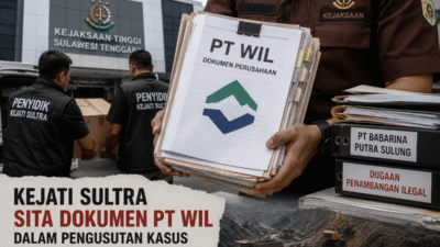 Kejati Sultra Sita Dokumen PT WIL dalam Pengusutan Kasus PT Babarina Putra Sulung