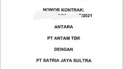 Menelisik Kontrak Bernilai Fantastis PT ANTAM dan PT SJS Tahun 2021