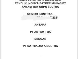 Menelisik Kontrak Bernilai Fantastis PT ANTAM dan PT SJS Tahun 2021