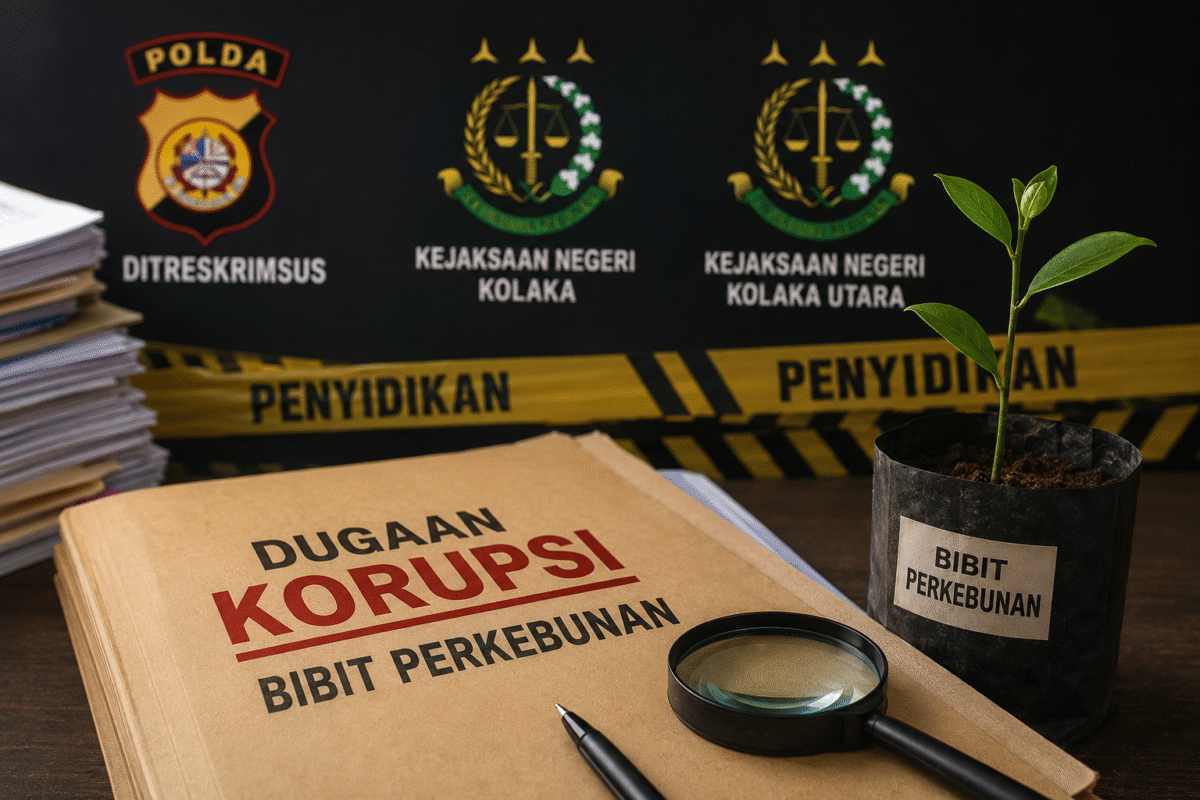 Polda dan Dua Kejari Serentak Sidik Dugaan Korupsi Bibit Perkebunan di Sultra