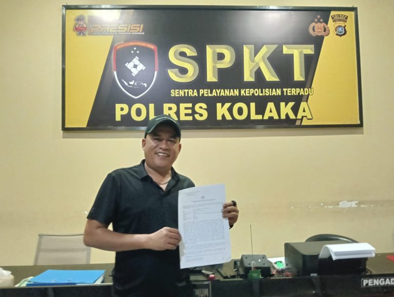 Dugaan Intimidasi terhadap Wartawan Berujung Laporan Polisi di Polres Kolaka