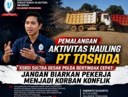 Pemalangan PT Toshida, KSBSI Minta Polisi Bertindak untuk Lindungi Hak Pekerja