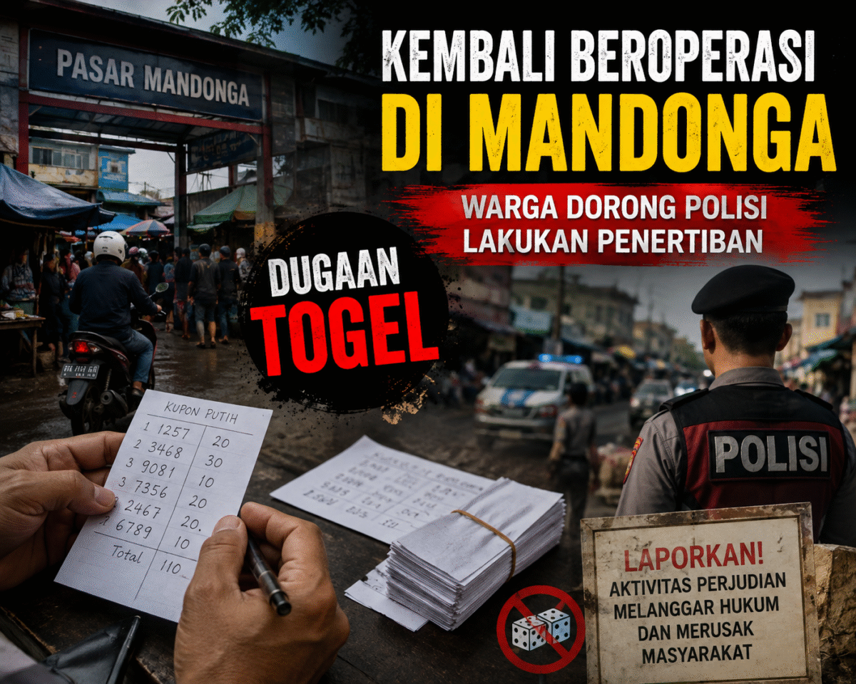 Dugaan Togel Kembali Beroperasi di Mandonga, Warga Dorong Polisi Lakukan Penertiban