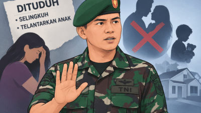 Dituduh Selingkuh dan Telantarkan Anak, Praka DA Bantah Tuduhan Istri